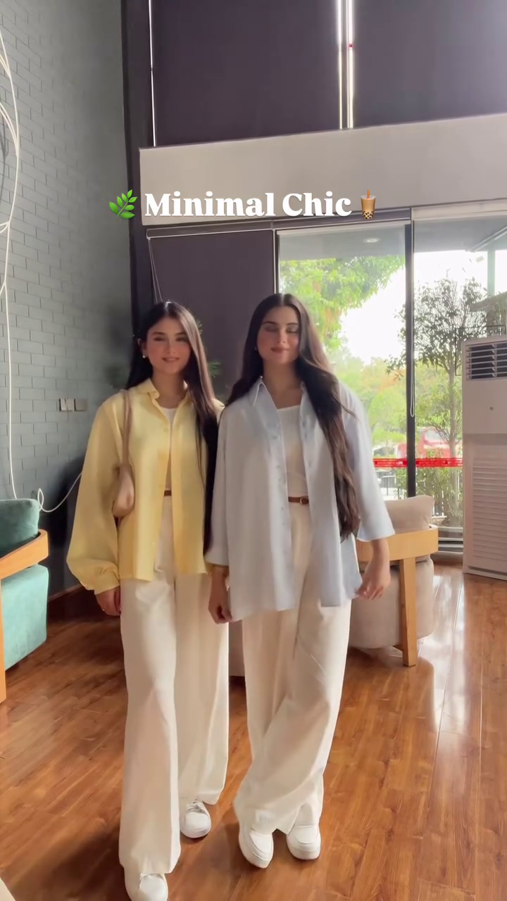 Minimal Chic Co-ord Set | Effortless Summer Shirt & Wide-Leg Pants Combo