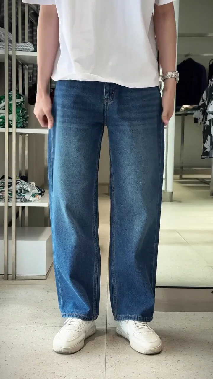 “Classic Relaxed Fit Denim Jeans | Everyday Straight-Leg Pants”