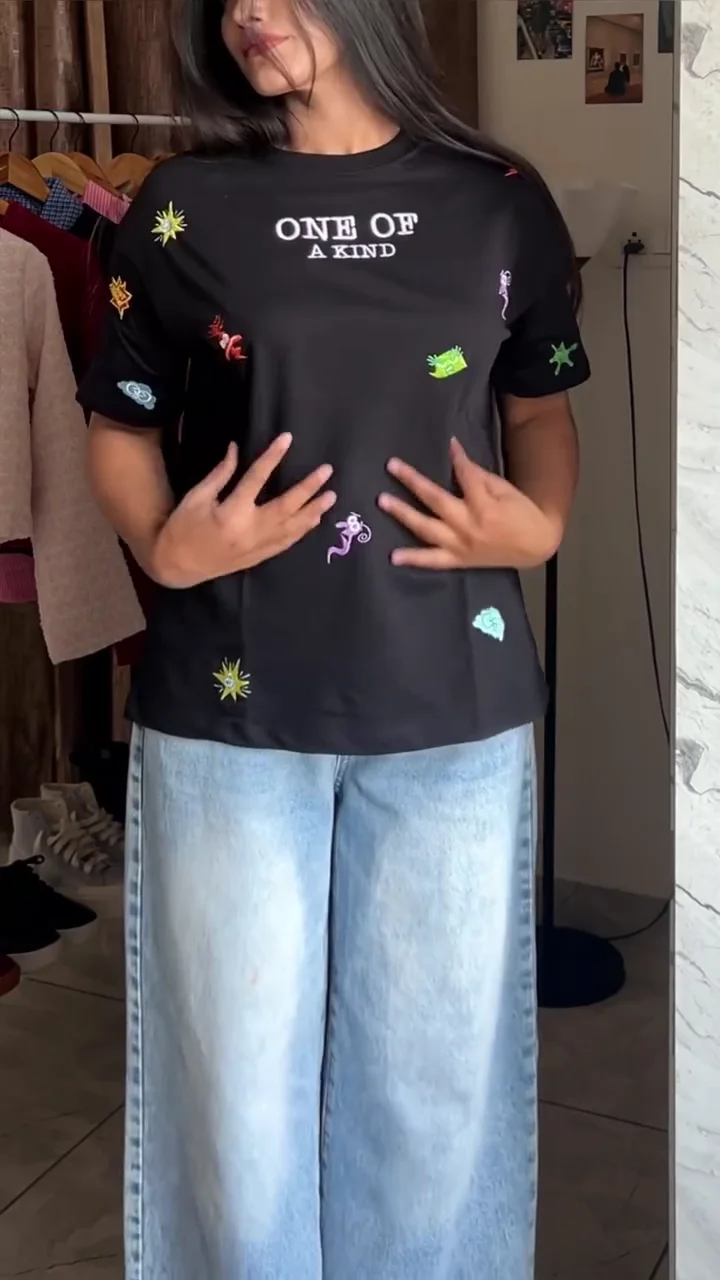One of a Kind Graphic Oversized Tee